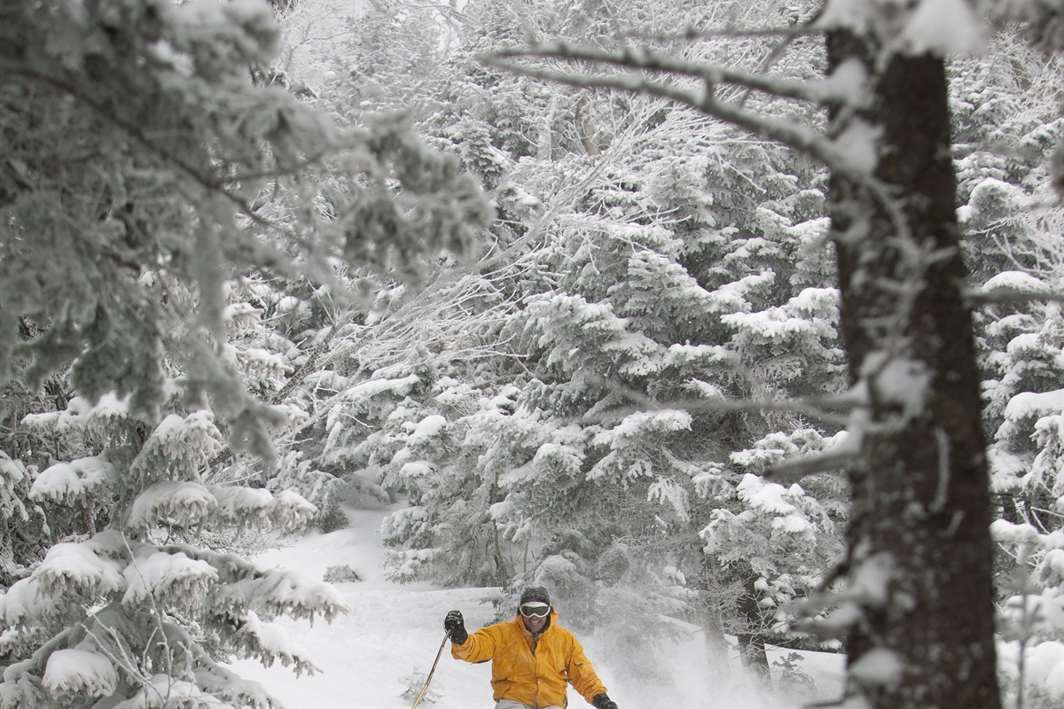 Nothing beats a powder day at Stowe