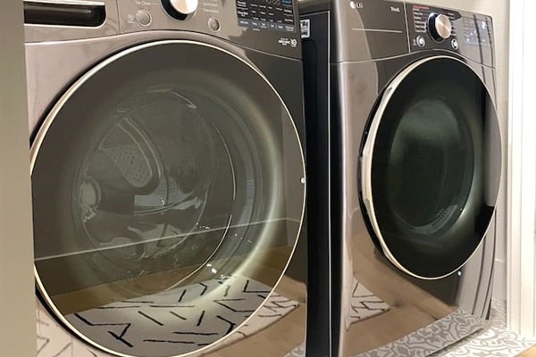Laundry area on the main floor.