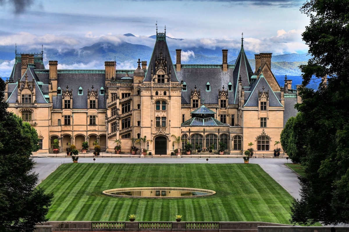 Embark on the historical Biltmore Estate. This historical landmark is located in Asheville, NC. 
40-minute drive from the cabin