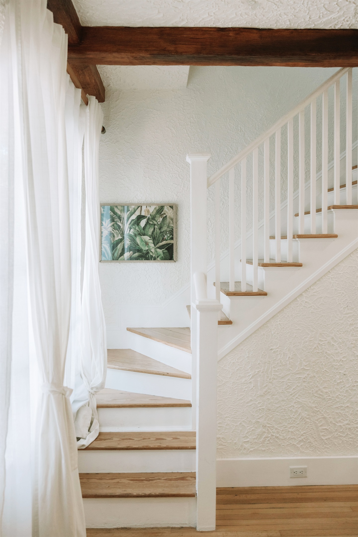 Head upstairs to find your bedroom.