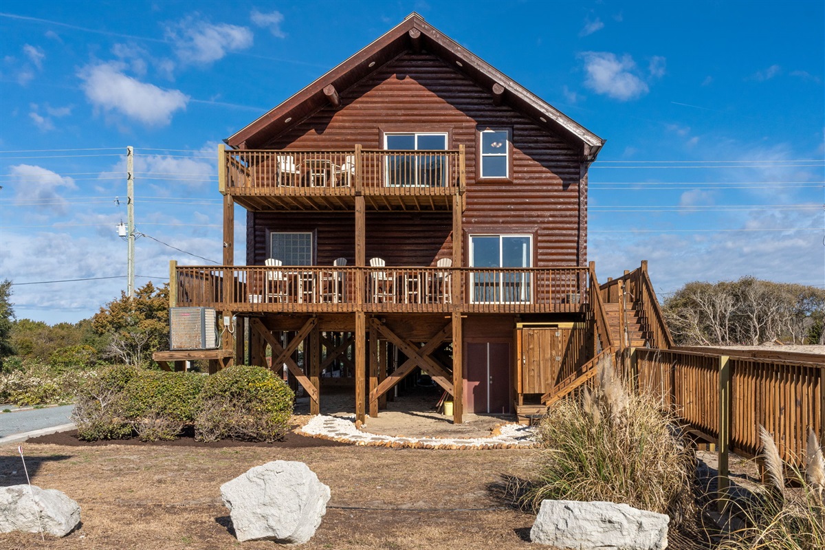 Home backside's view