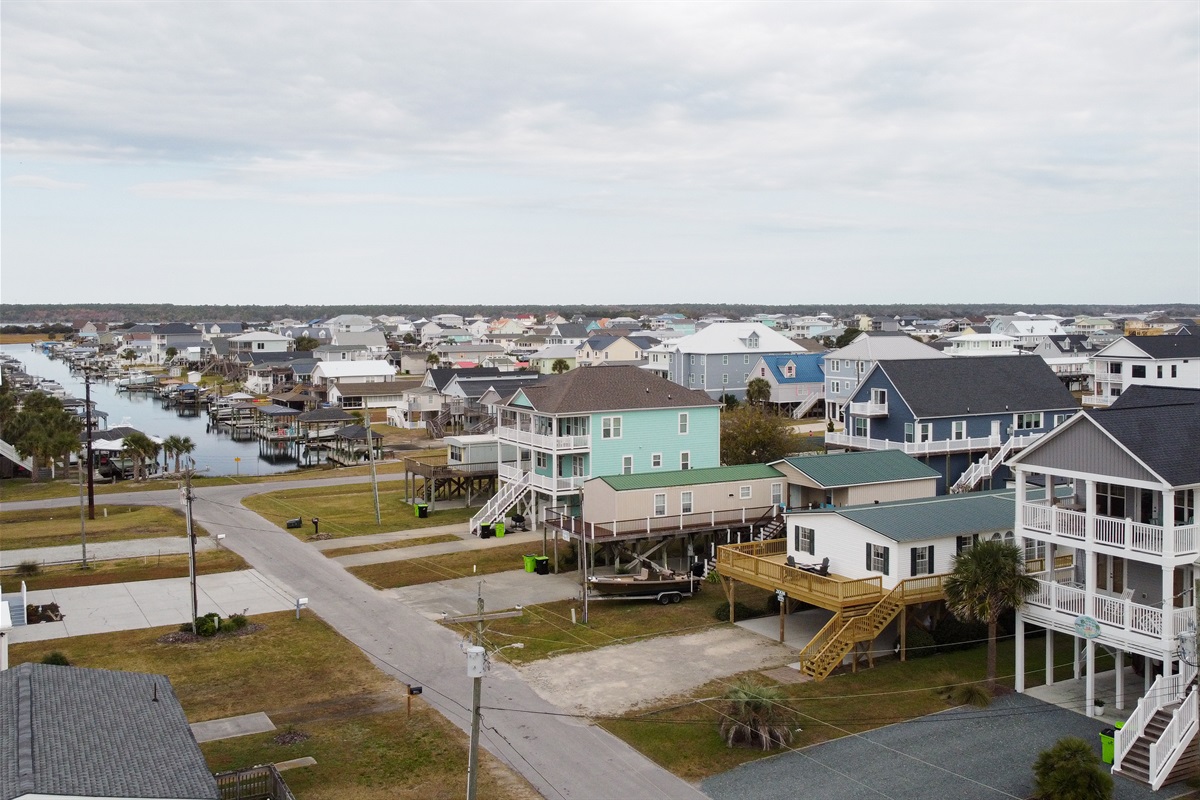 New Front Porch with Canal View