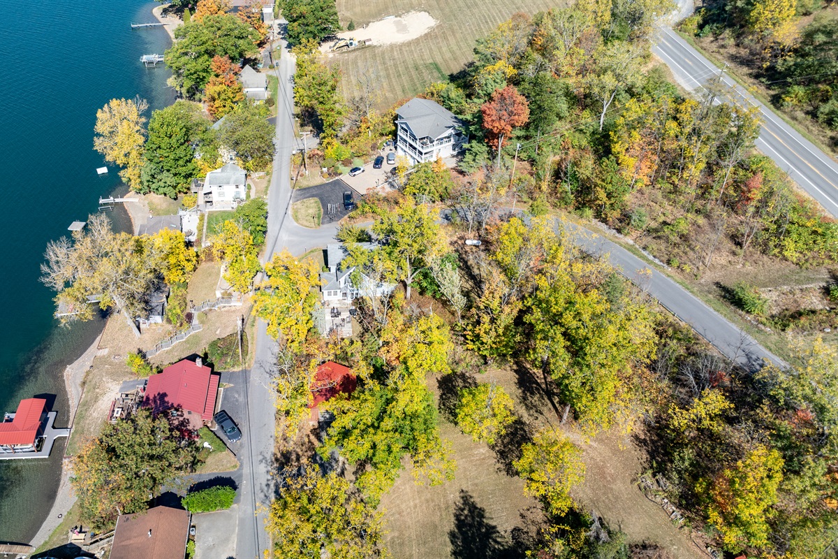 Steps from the lake! Scenic shoreline and dock access for boat lovers and sunset seekers