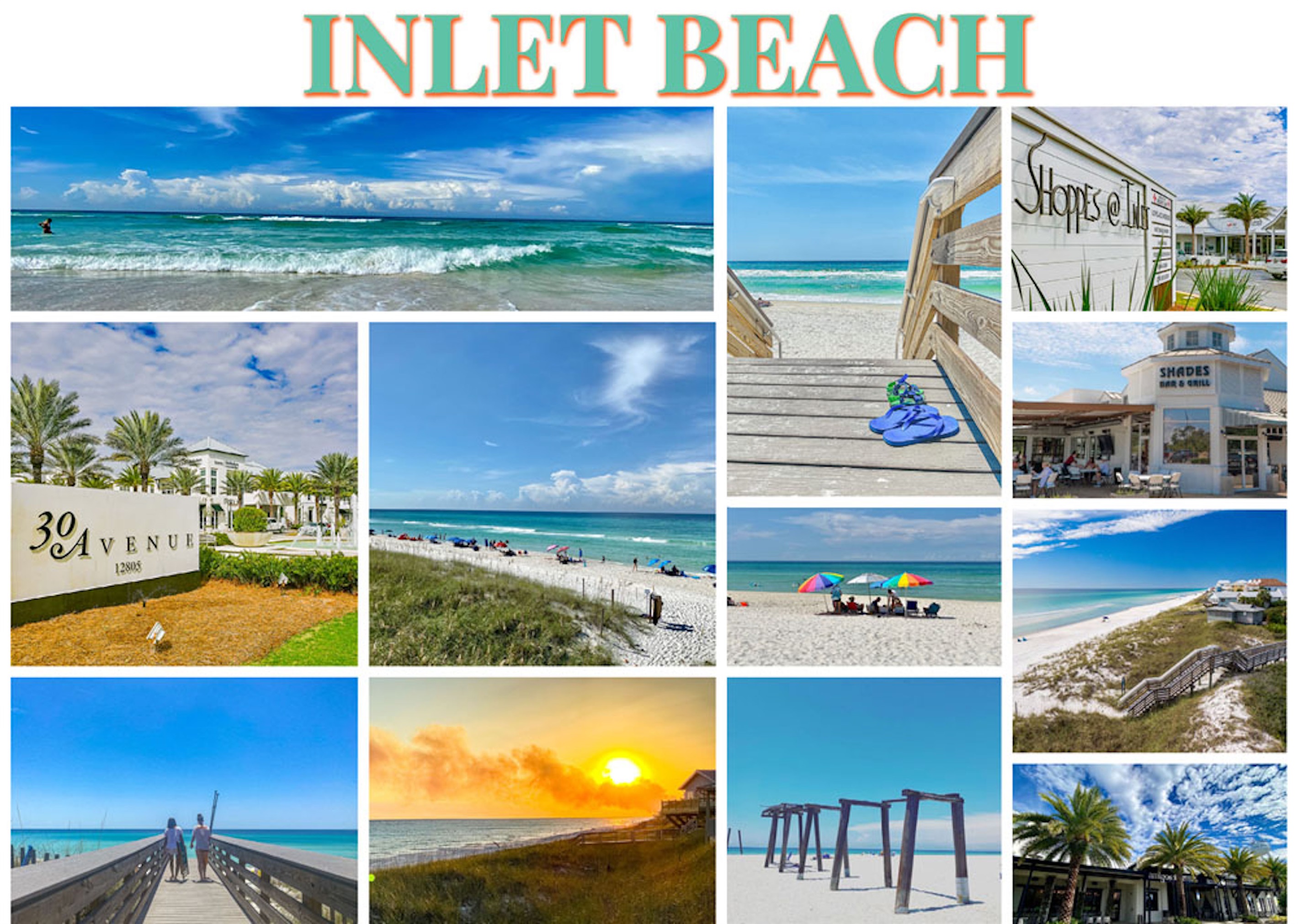 Tucked away at the eastern edge of 30A, Inlet Beach is one of the area’s best-kept secrets—raw, relaxed, and refreshingly undeveloped.