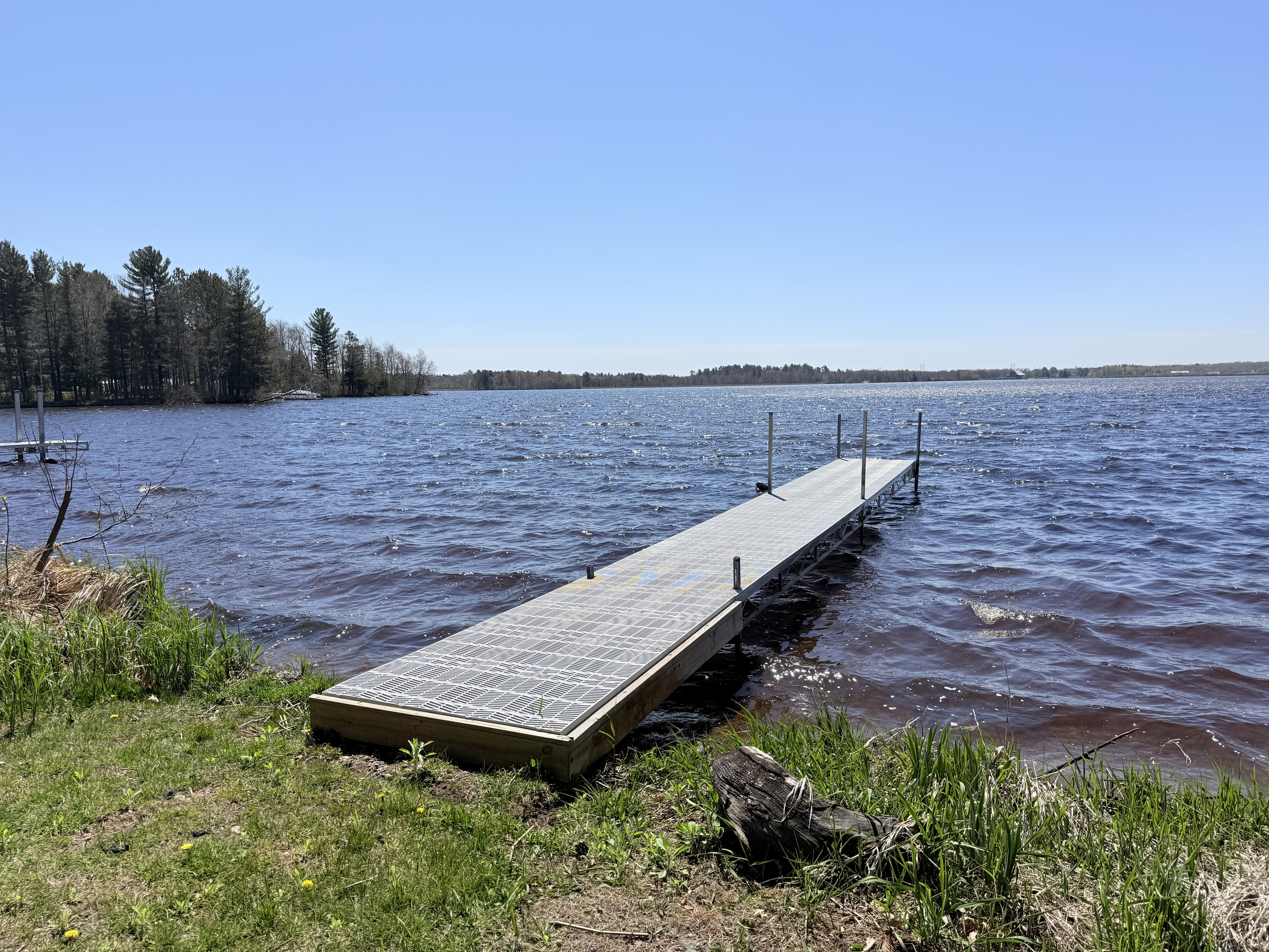 Private Dock on Lake Mohawksin