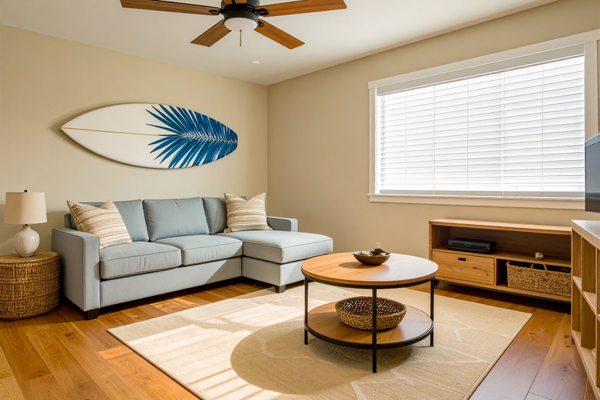 Living Room 2 of 2 | Representative Interior. Finishes and decor vary by Unit