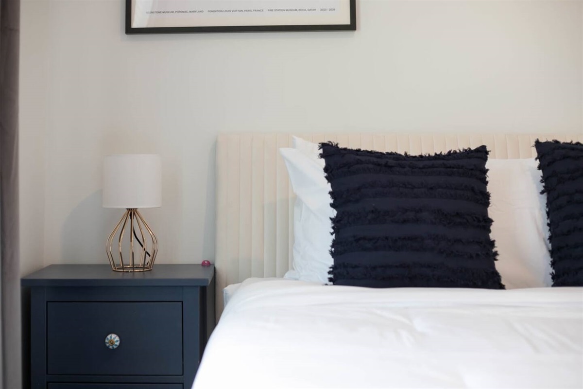 Charming and sweet decor sets the scene for an incredible getaway.