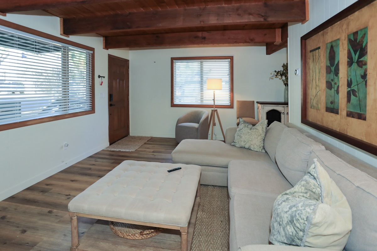 Plenty of room on our comfy sofa!