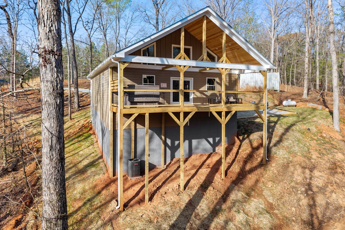 Steep drop feels like a treehouse