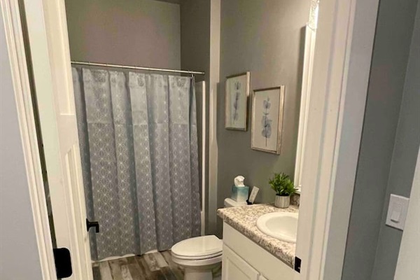 House #1 - Full bath located in bedroom #4