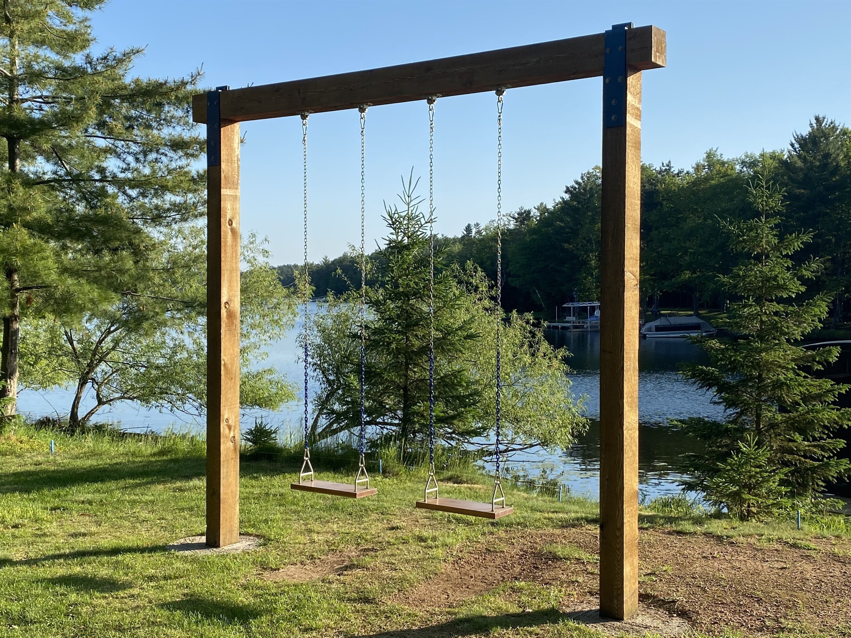 Kids love the swingset (adults too)