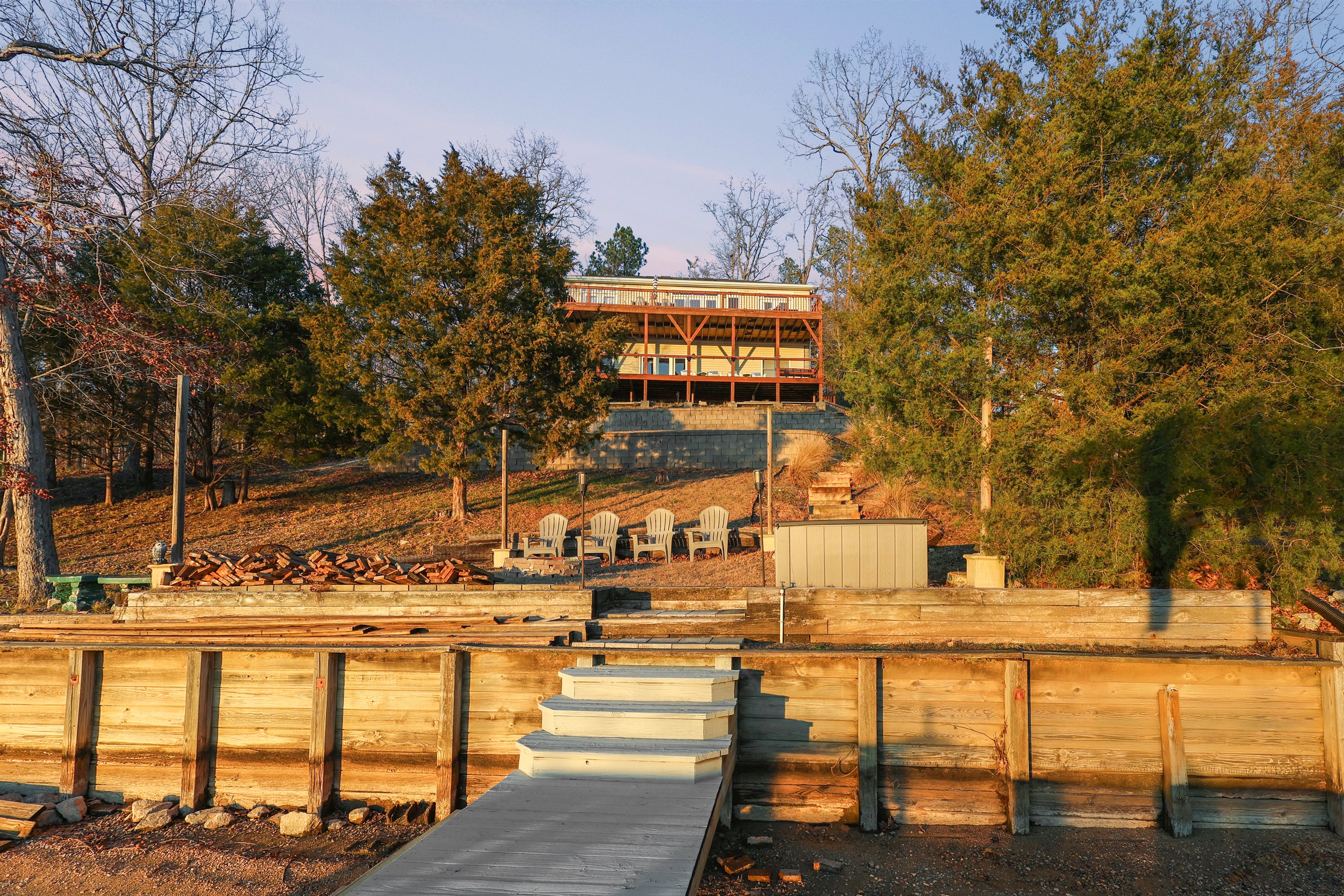 Exterior View from the Dock 