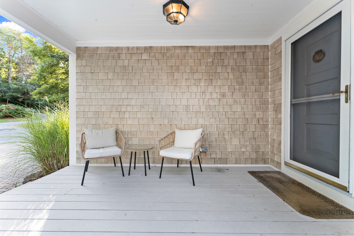 Our entrance door opens to a world of comfort!