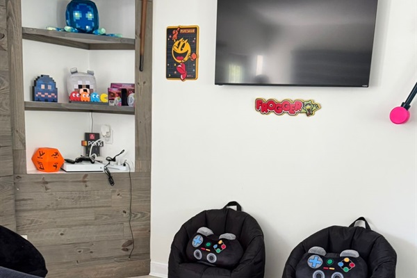 Games room TV