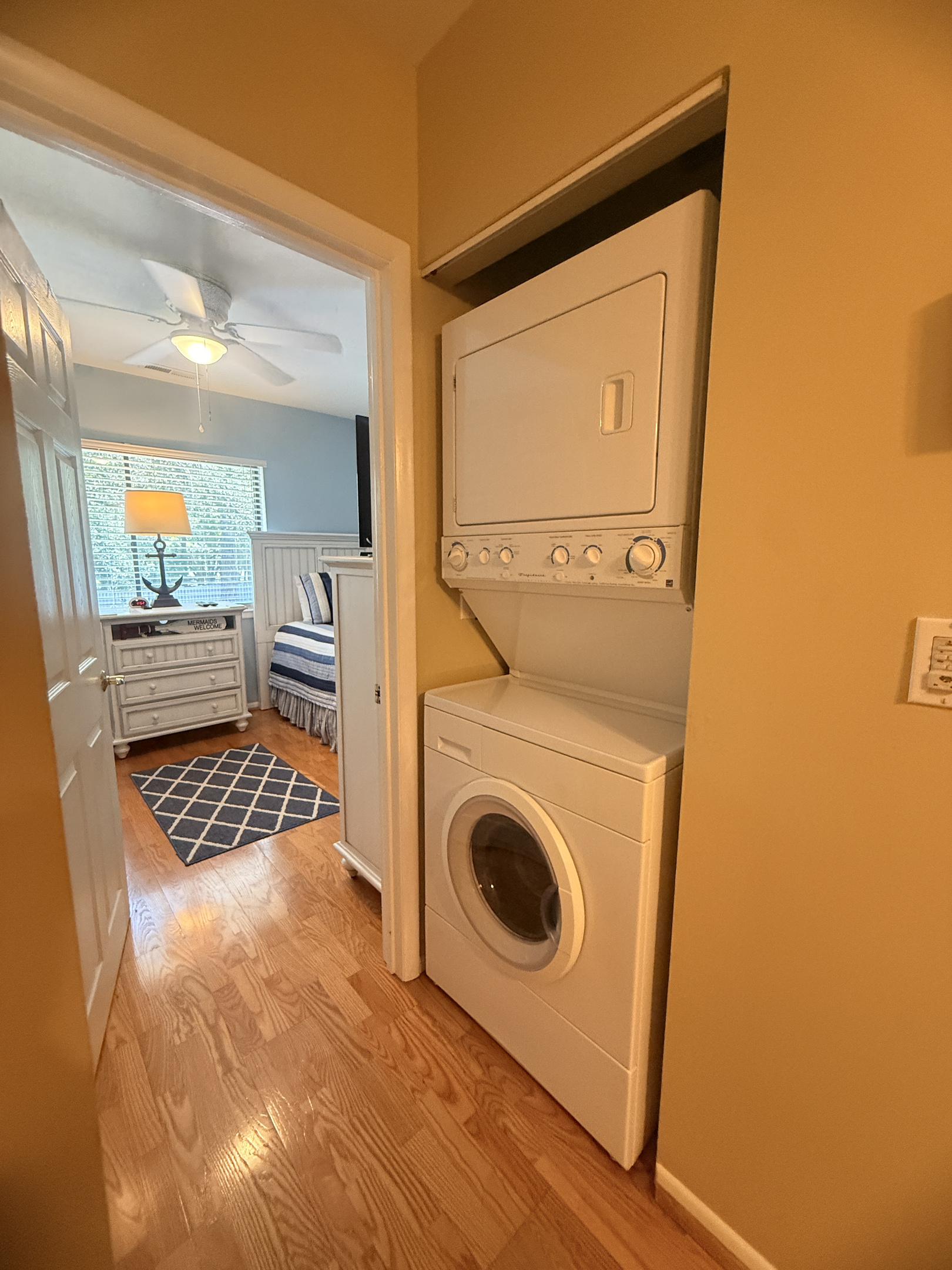 Washer and dryer