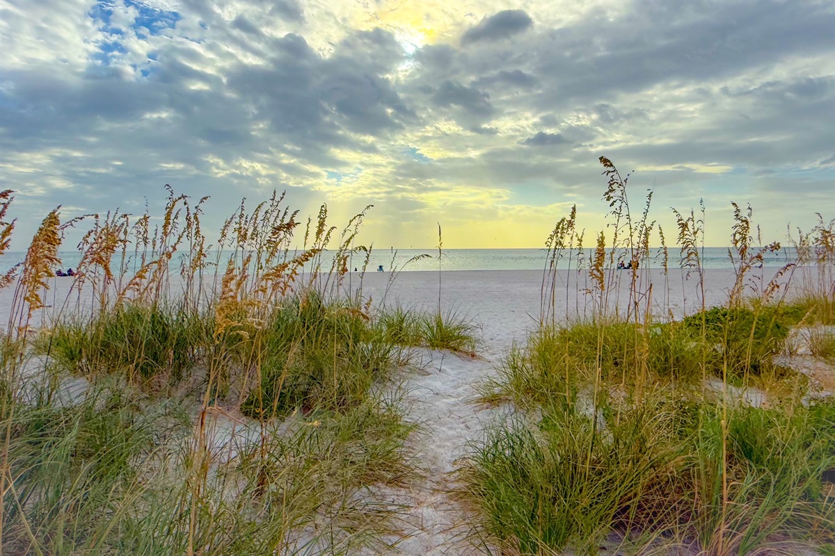 Path to the Public Part of the Beach