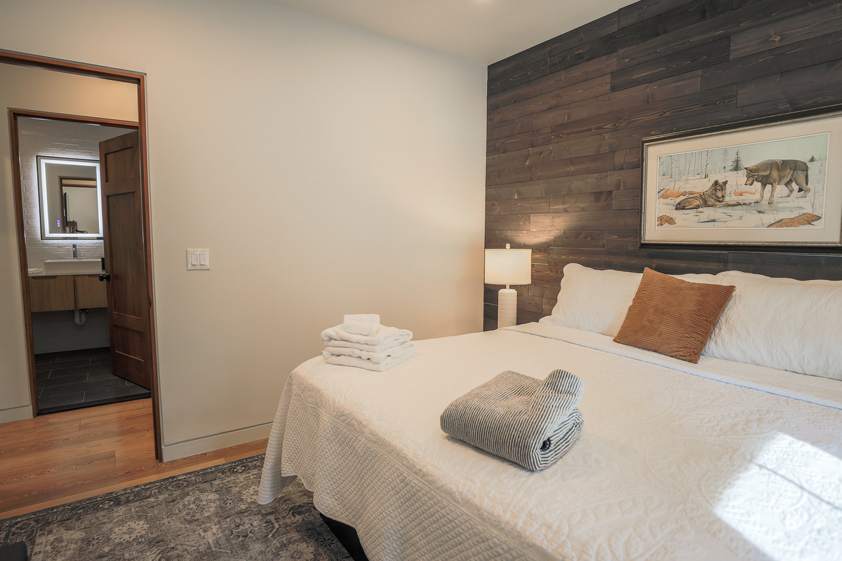Bedroom 2 on the first floor.