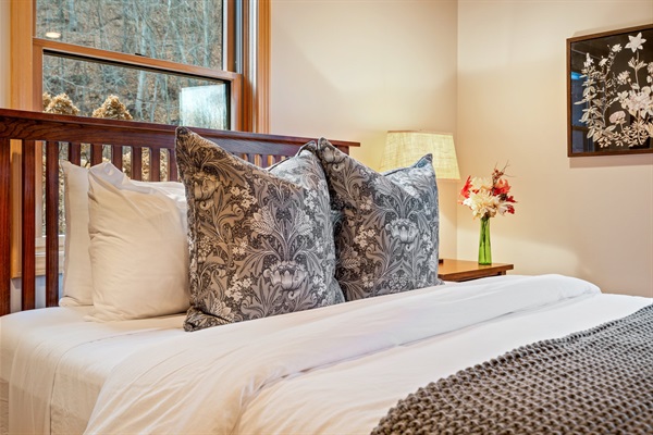 Main-floor ease meets bedroom tranquility.