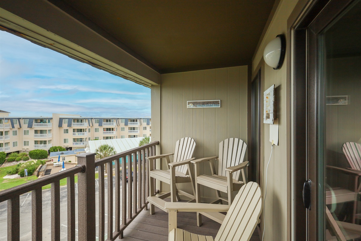 Furniture ideal for enjoying the view!