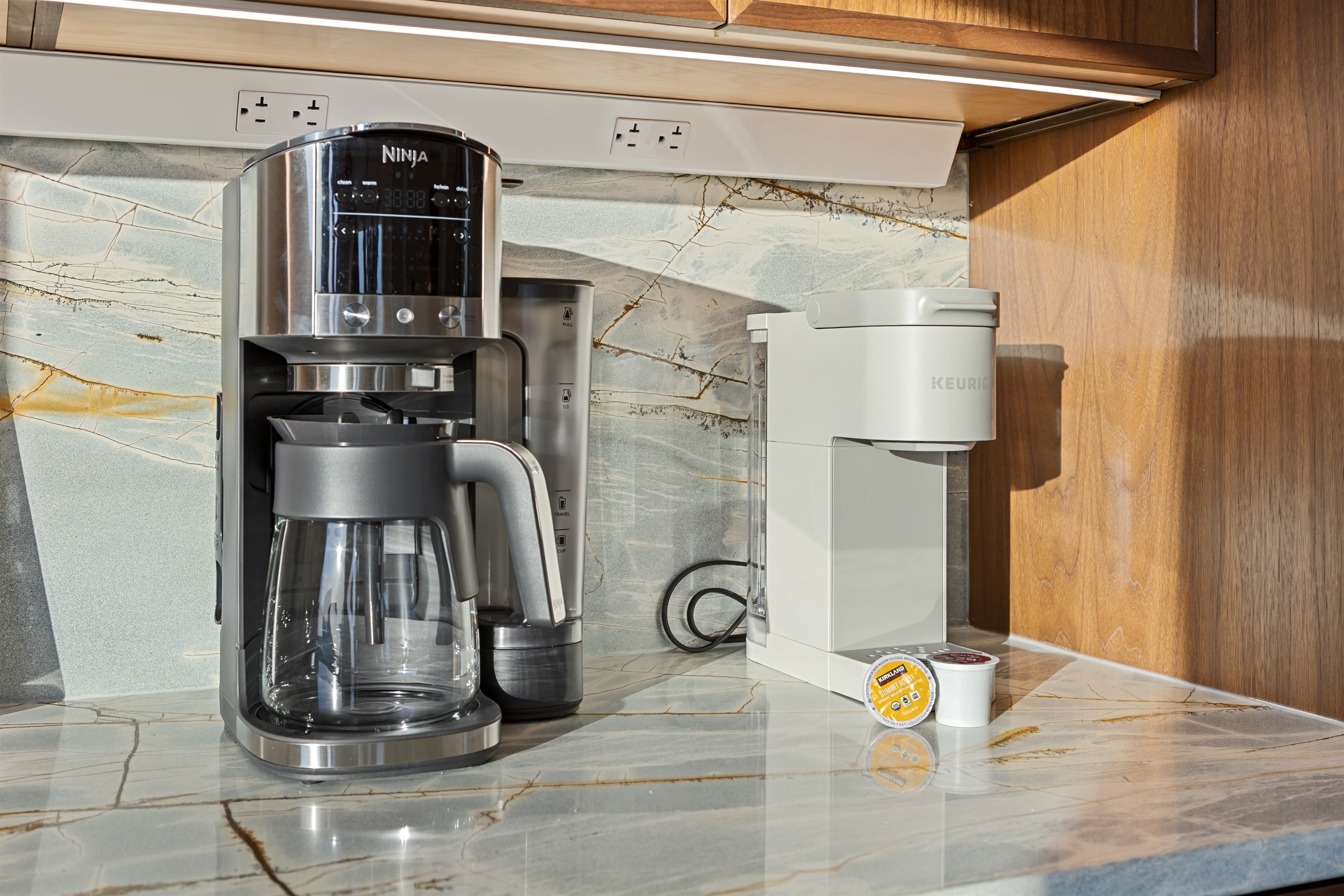 Drip or Keurig for all tastes 