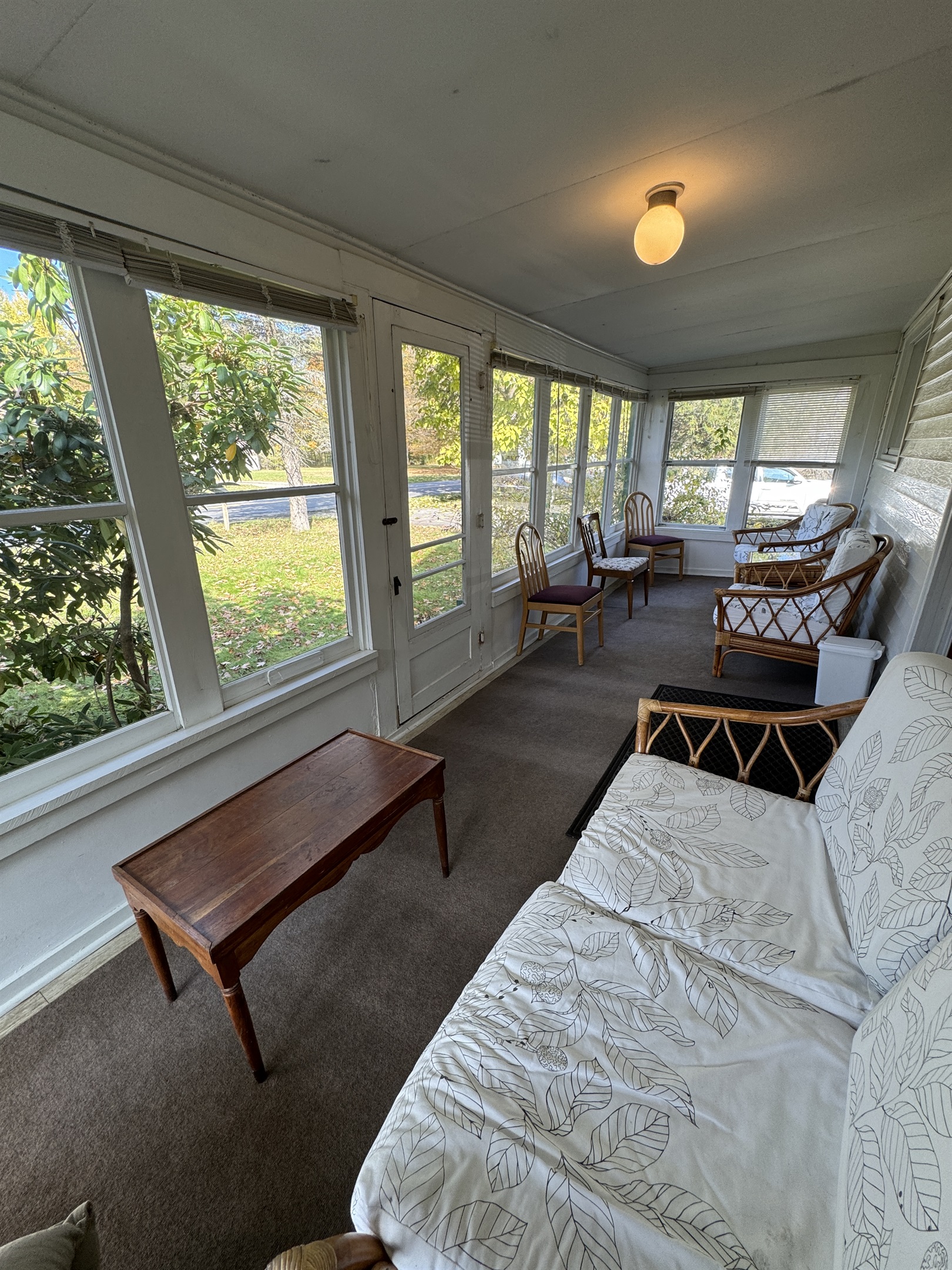 Hemlock front sunroom