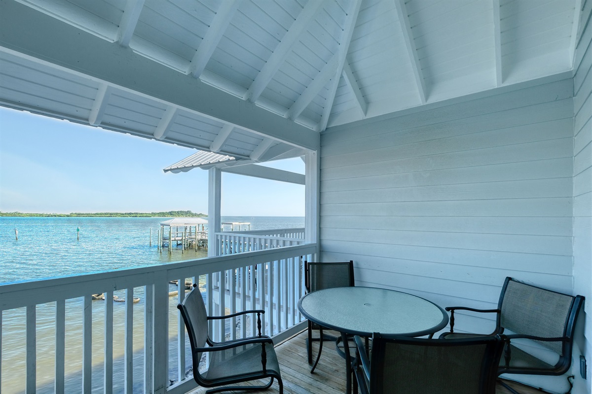 View from the private porch