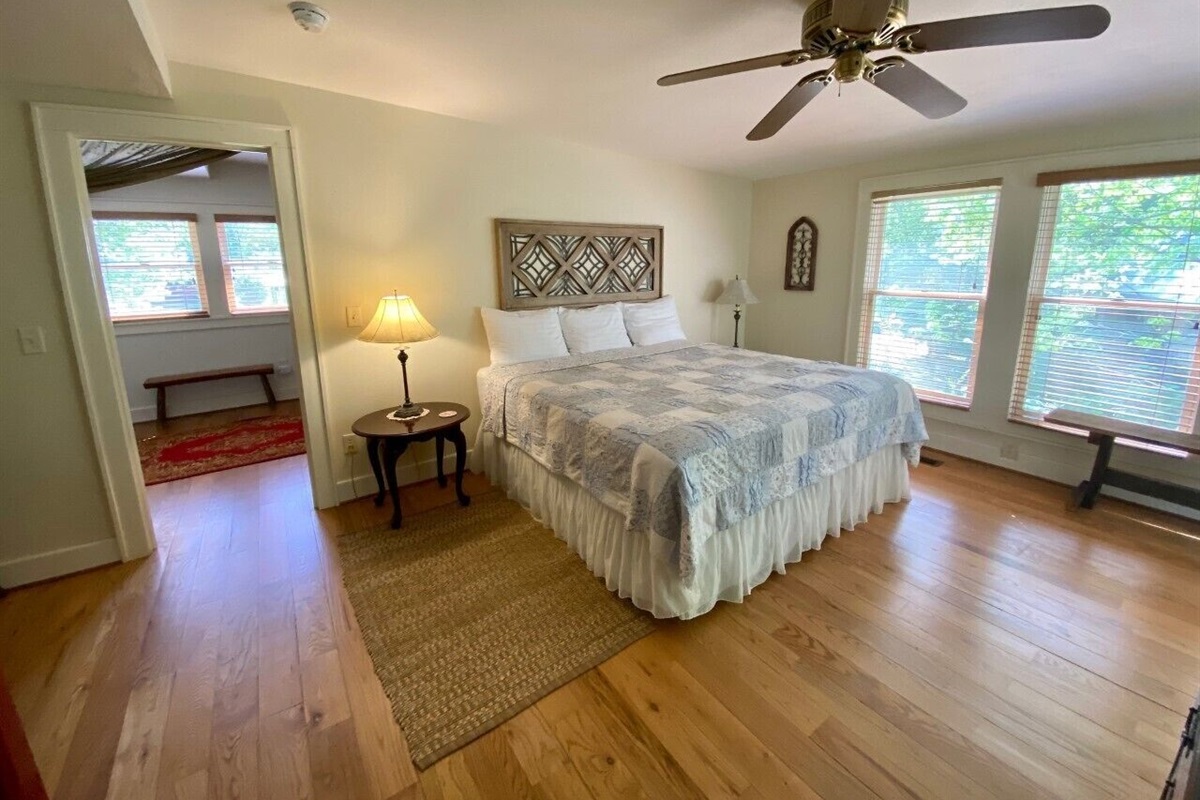 Second Floor Bedroom with King Bed