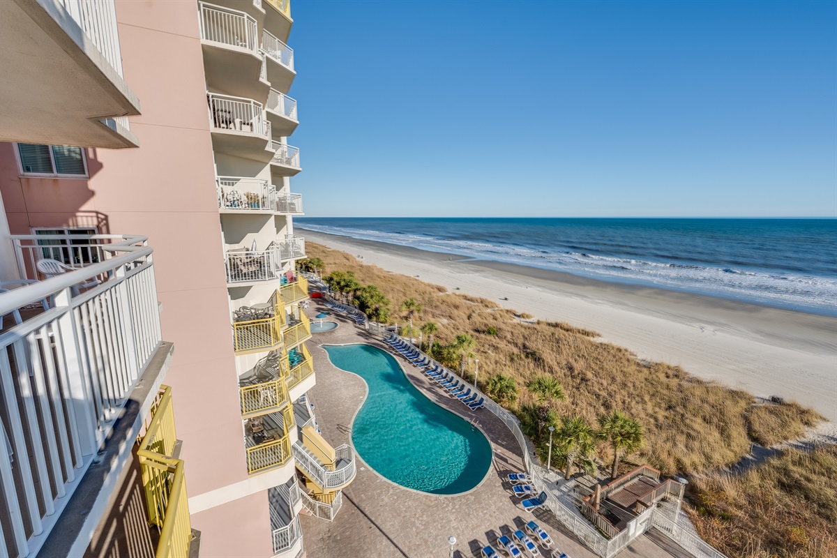 Amazing View from the Balcony!