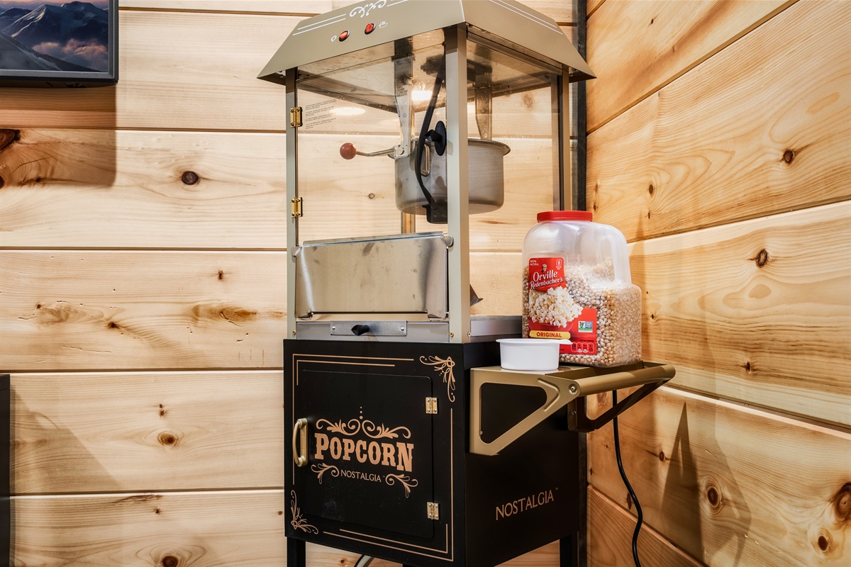 Pop corn machine