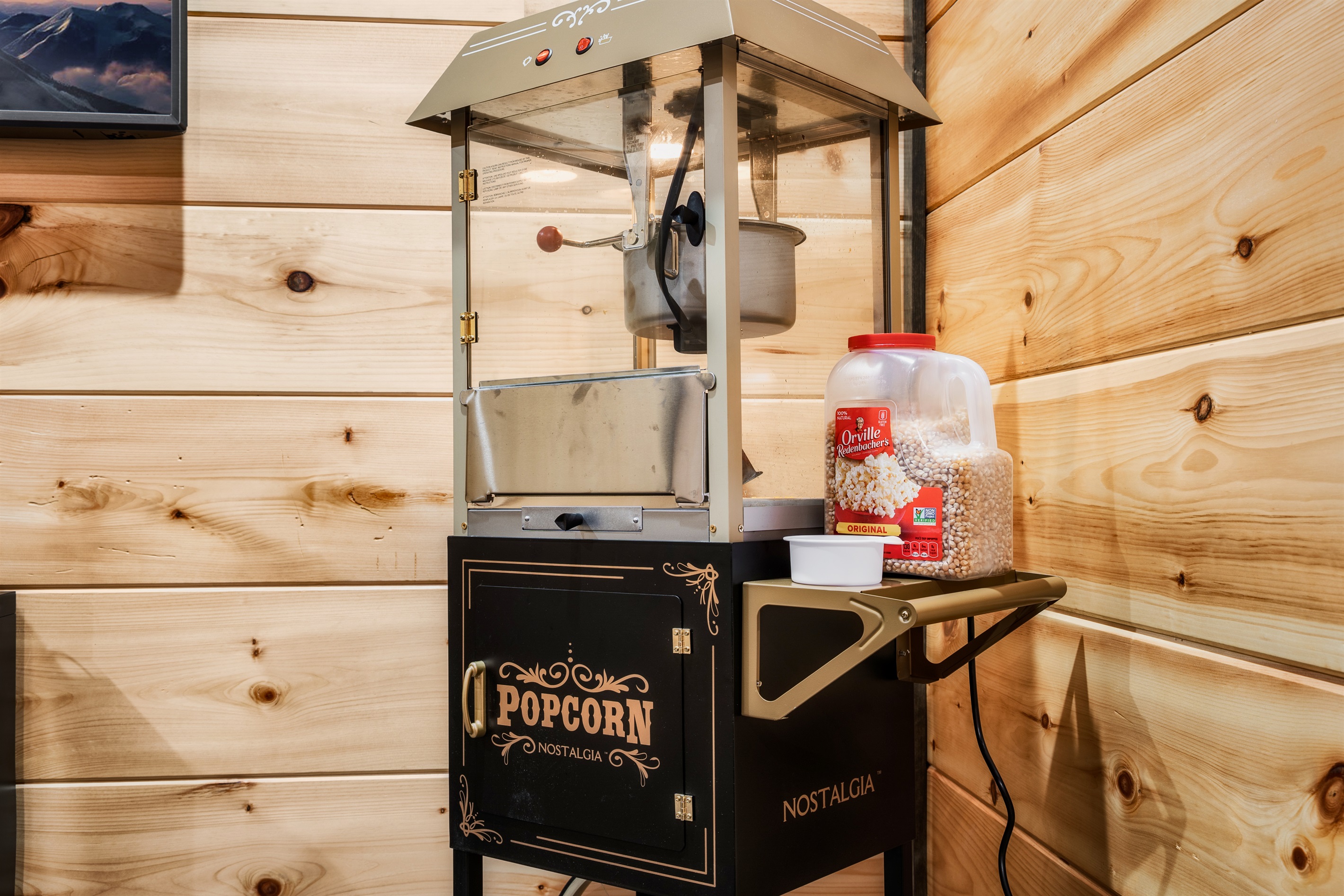 Pop corn machine