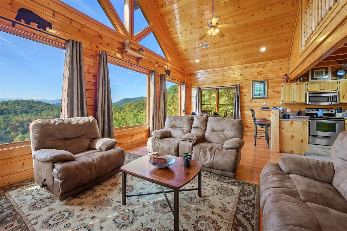 Relax and enjoy the views.