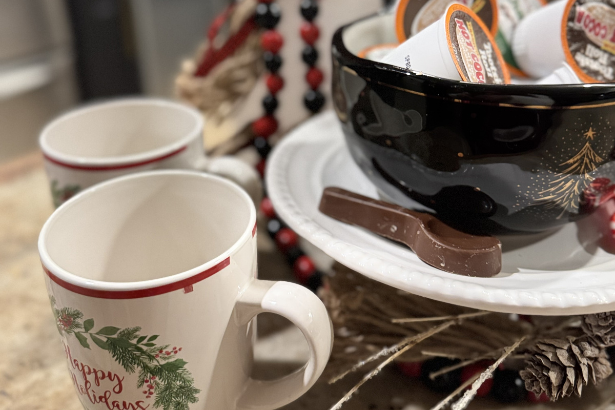 Hot chocolate station