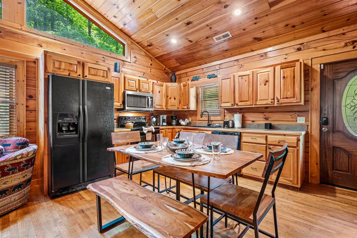 Fully Stocked Kitchen