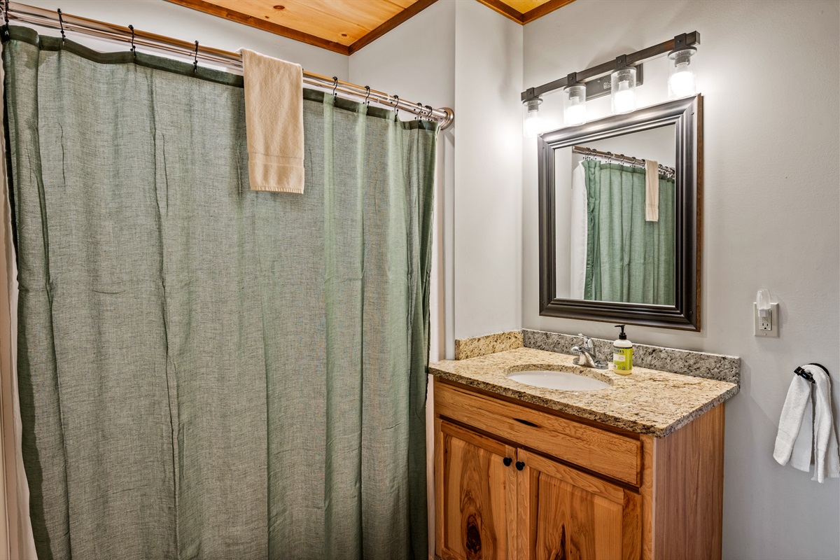 Top level King Bedroom 2 full bath