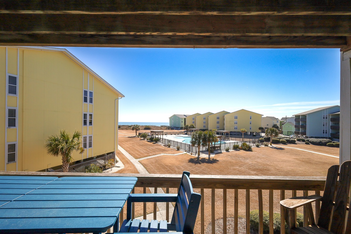 Resort-style living from the balcony