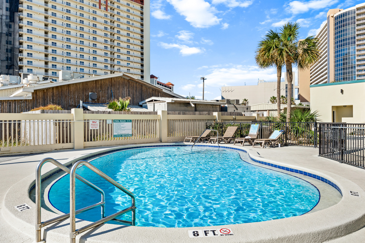 west pool - heated