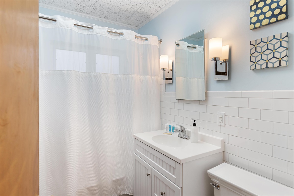Bathroom 2 - Beautifully remodeled from the original
