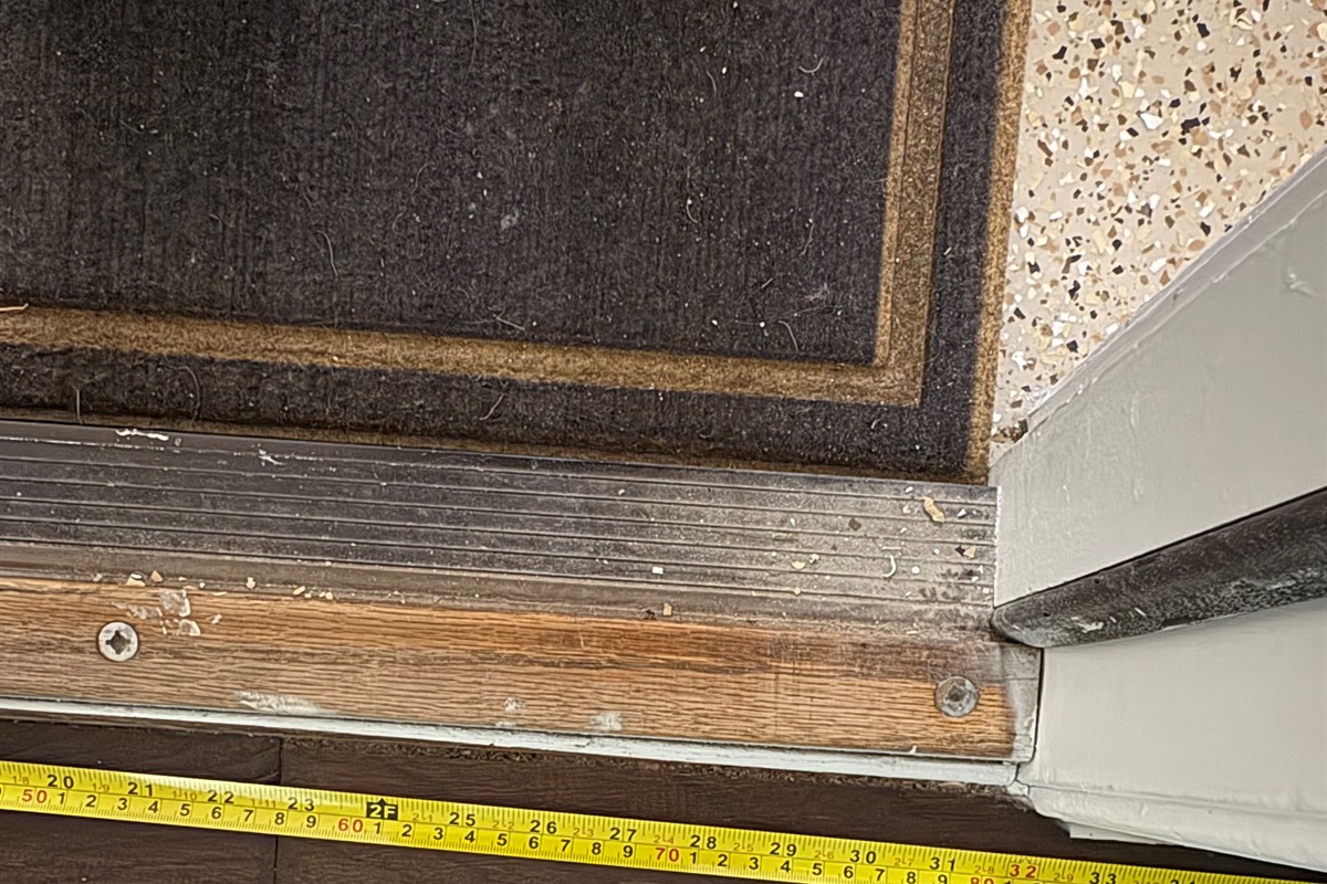Front Door: 36" Wide