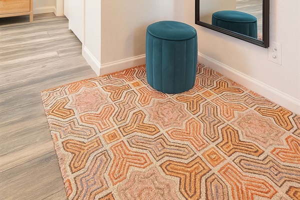 bedroom 2: 80s retro golden girl design make your stay fun and memorable