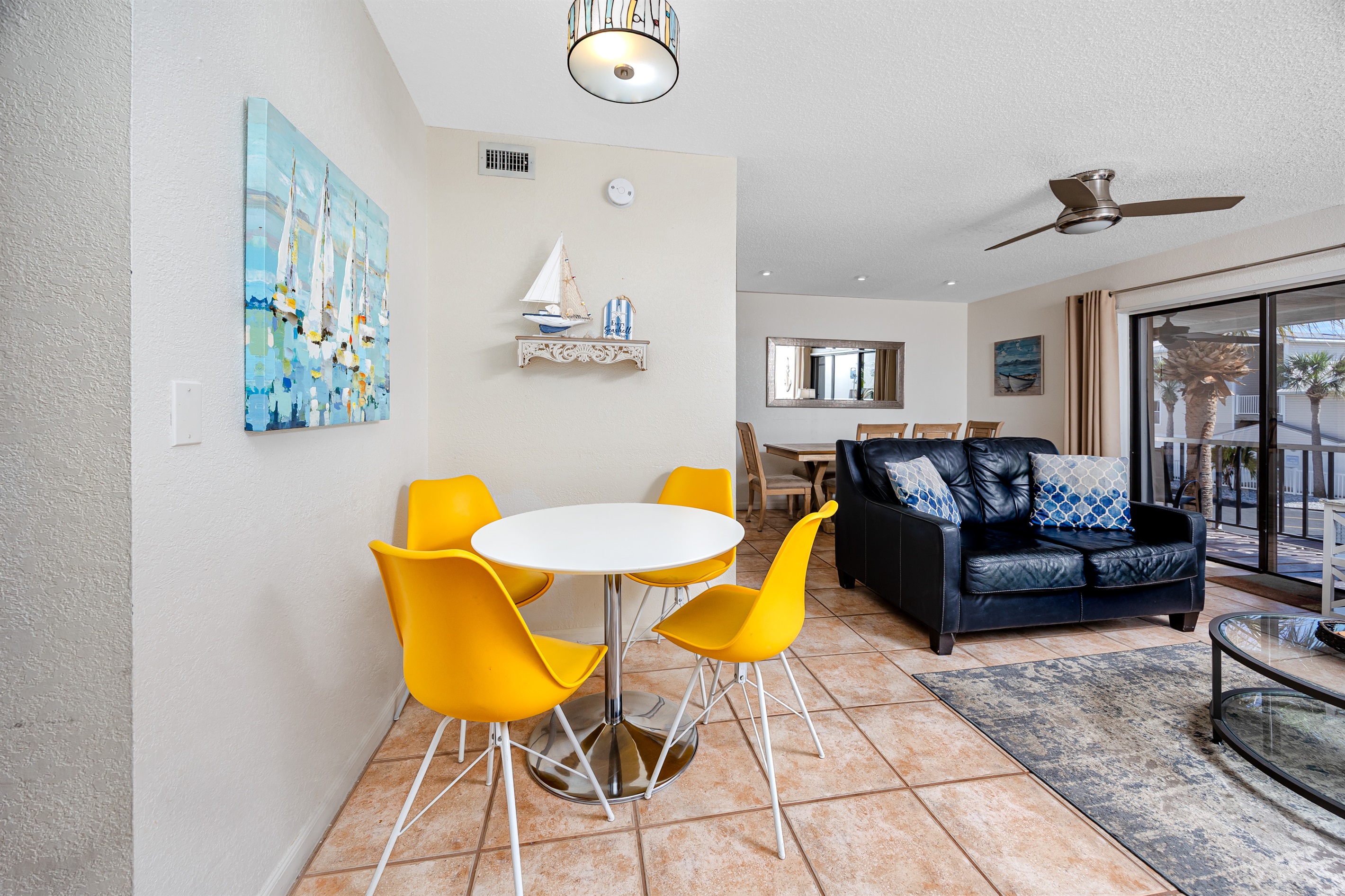 Dining and Living area