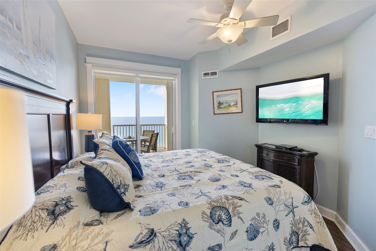 Gulf-Front Primary Bedroom