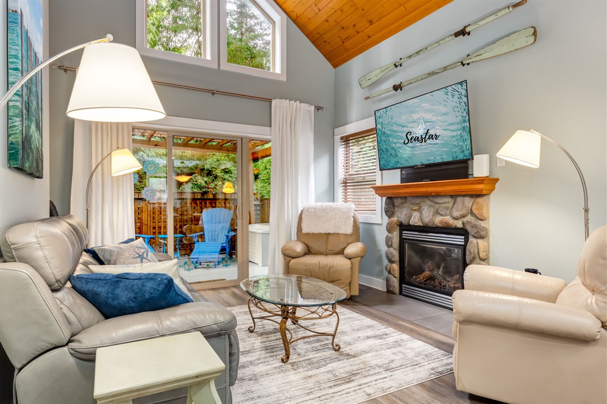 Bright, open living area perfect for family time