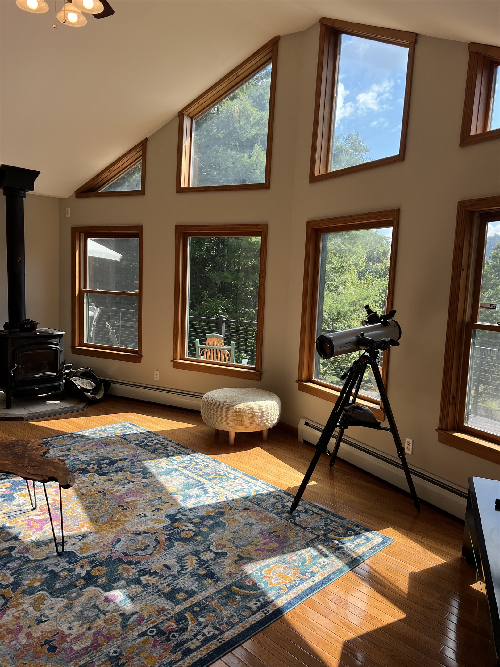 Awesome living room with a view