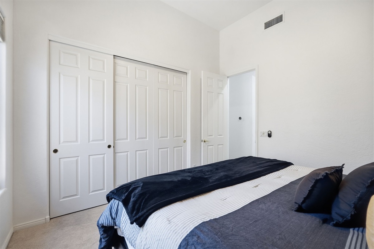Enjoy Bedroom four with a king bed.