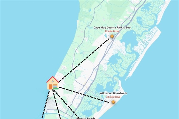 steps to the sunset, and conveniently located for everything else!