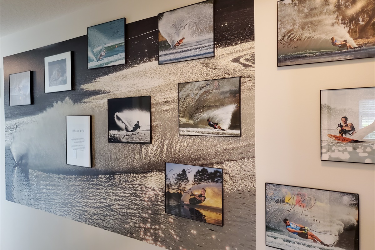 Another view of the "41-off Wall of Fame"!