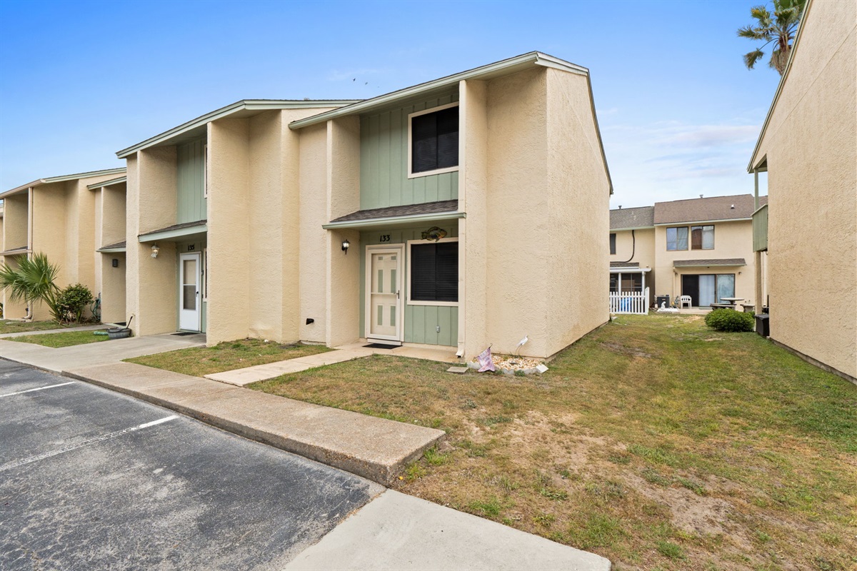 Front of Townhome