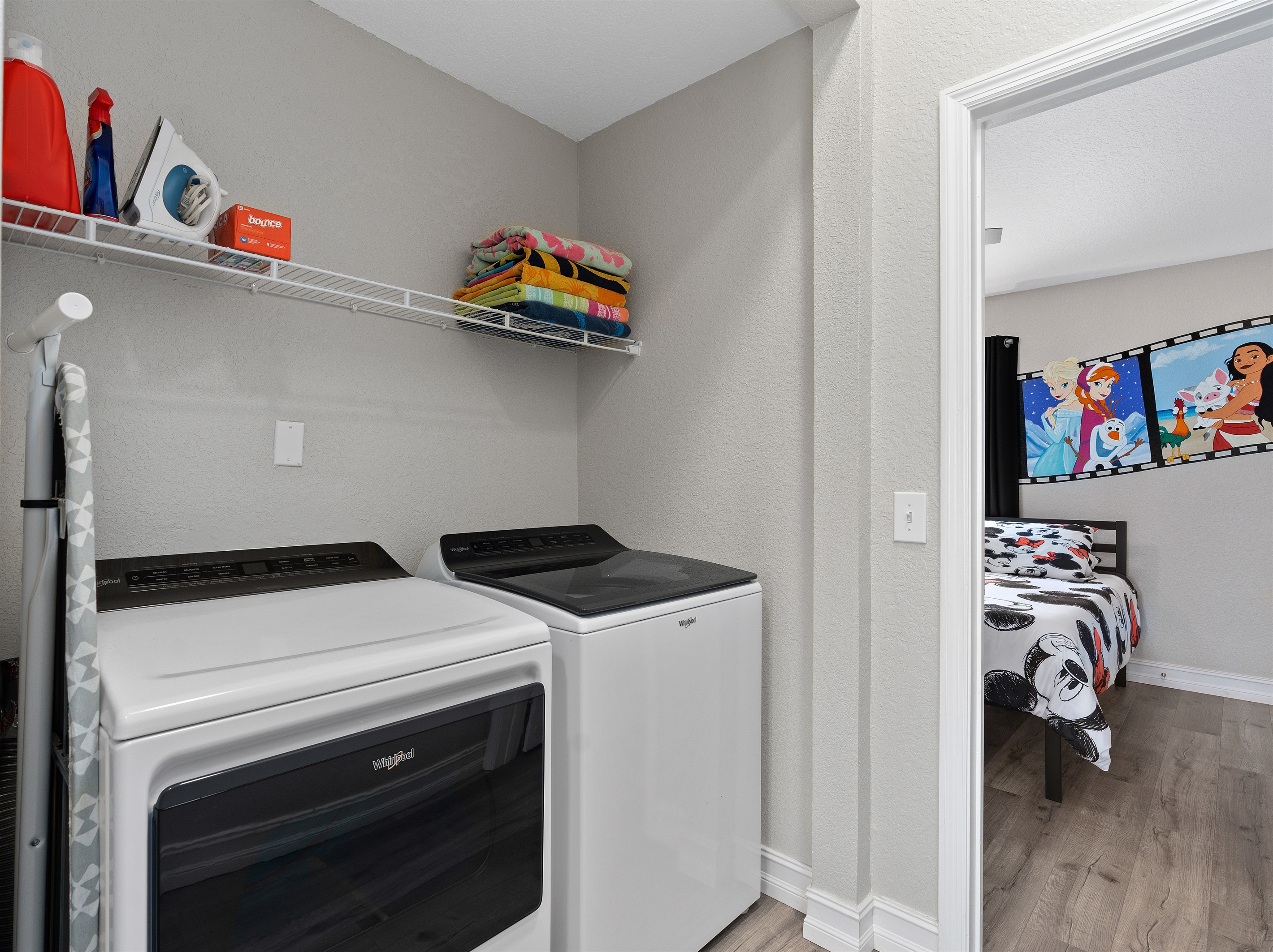 Freshly Installed Washer and Dryer – Ready for Laundry Day!