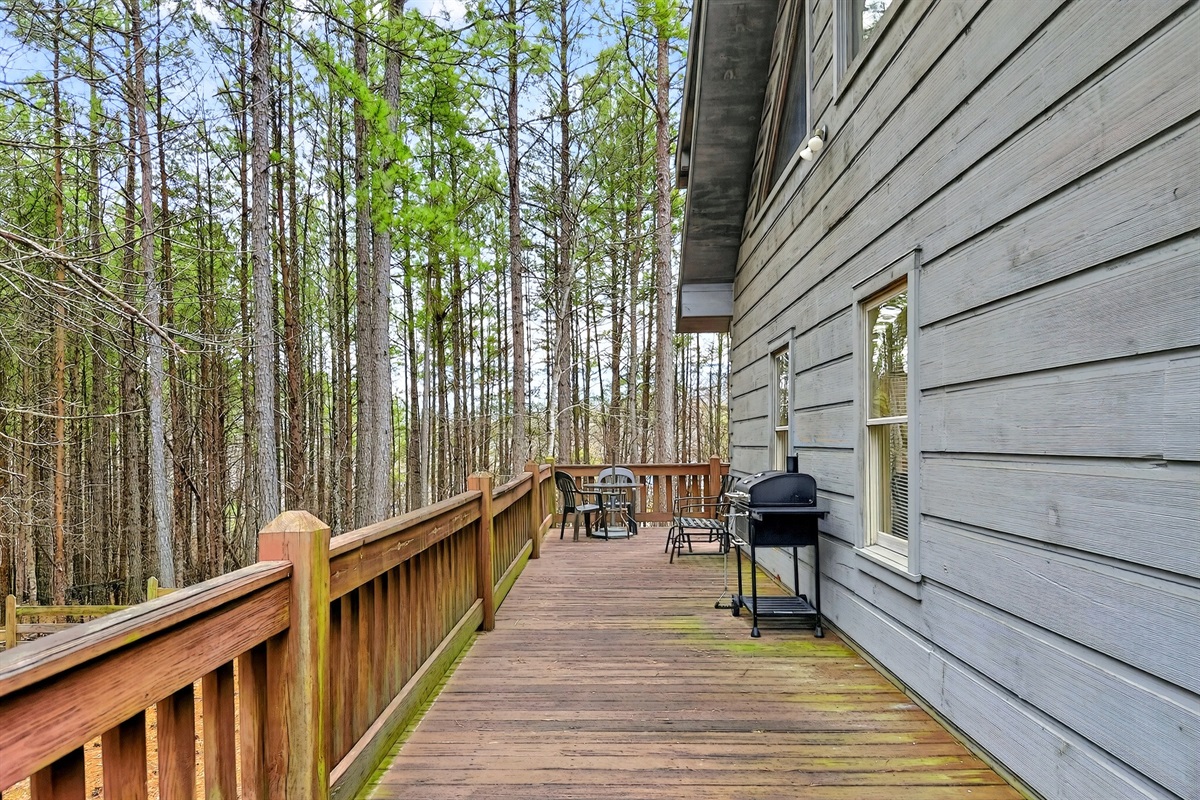 Large wrap around deck 