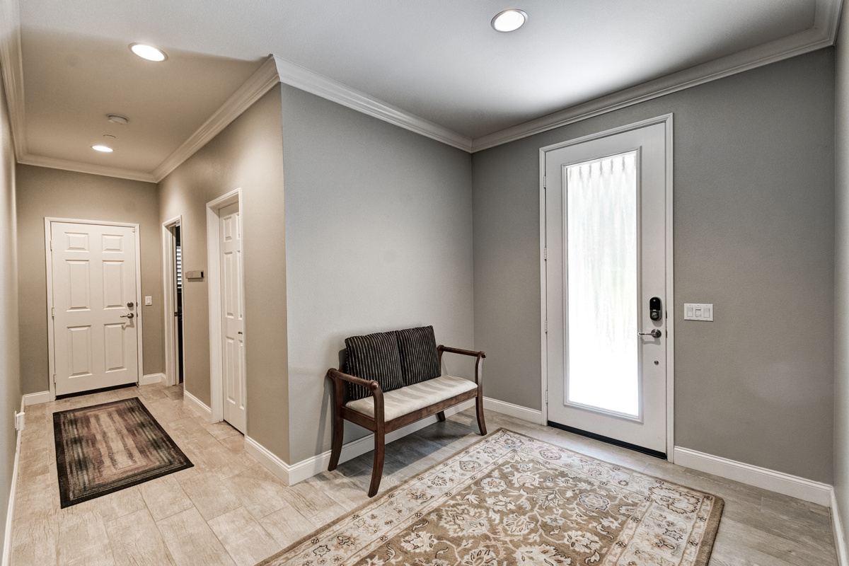 Inside Front Entrance and Hallway